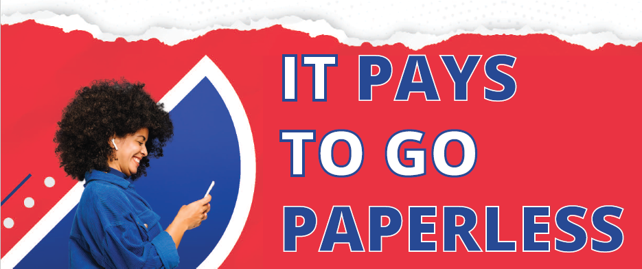 Image It Pays to Go Paperless