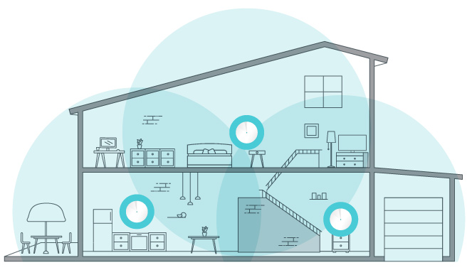 Image of Mesh System Placement